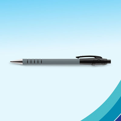 Paper Mate Flexgrip Ultra Retractable Ballpoint Pens - Black Ink - Pack of 2