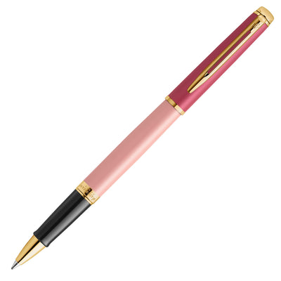 Waterman Hemisphere Pink Gold Trim Rollerball Pen