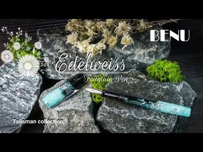 BENU Talisman Collection Fountain Pen - Edelweiss