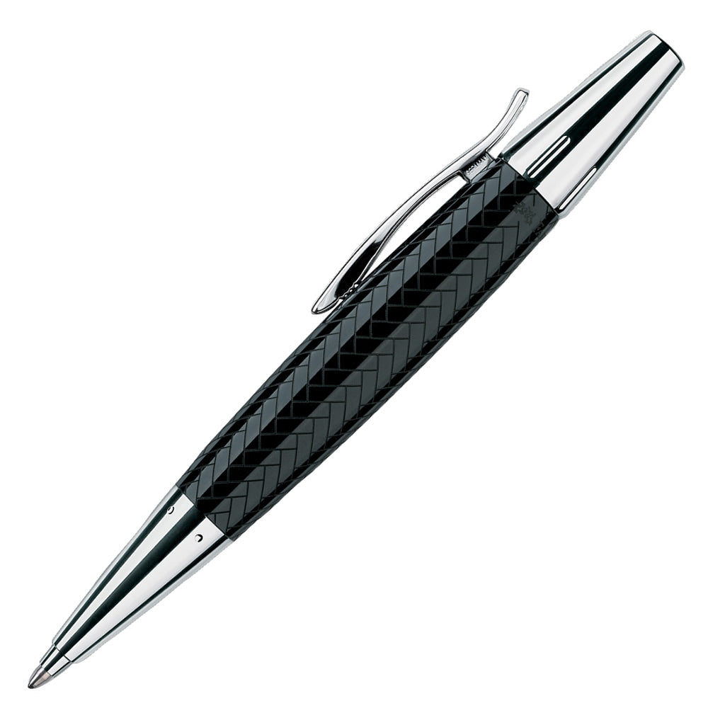 Faber-Castell E-motion Ballpoint Pen - Parquet Black