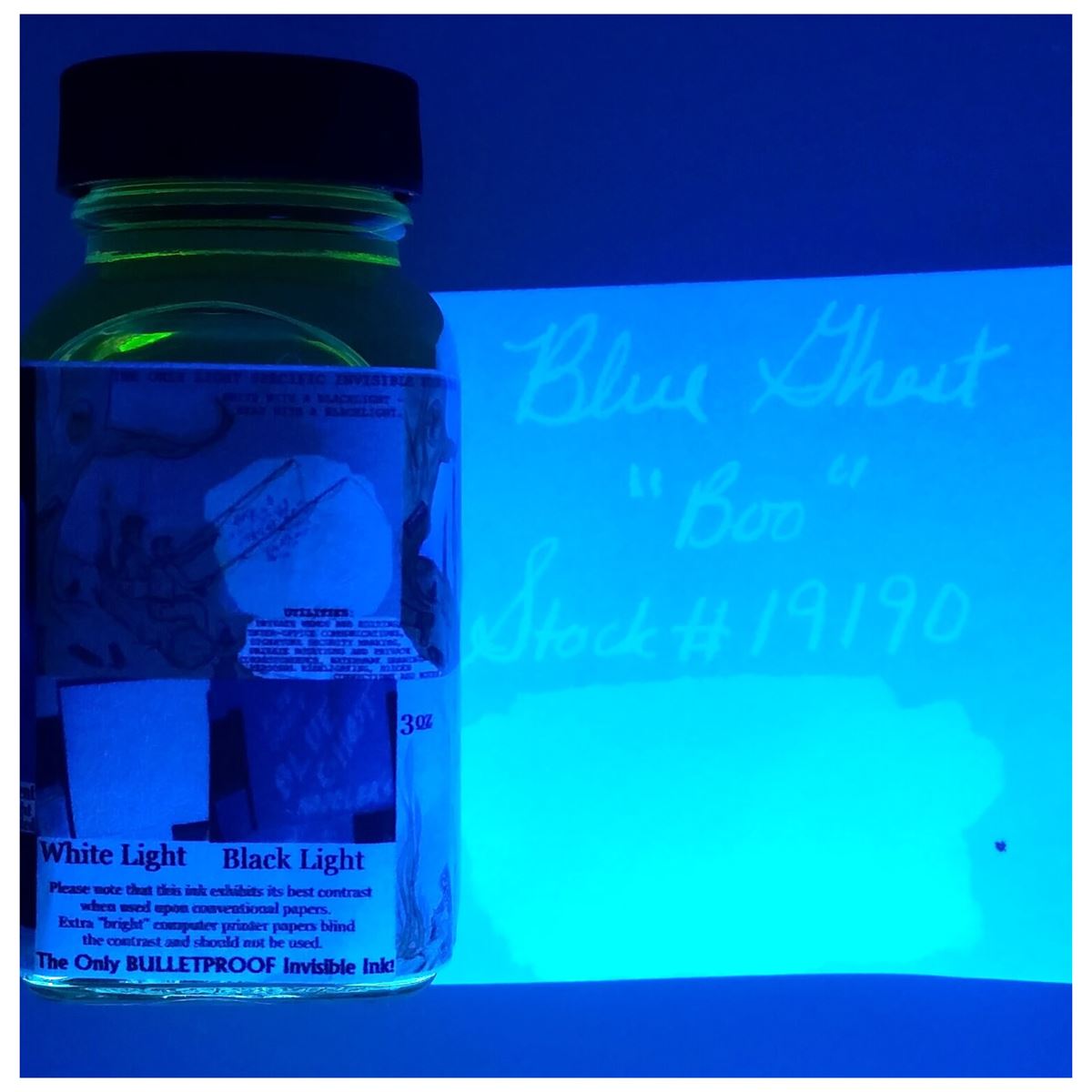 Noodler's Blue Ghost Invisible Ink - 3oz | Executive Pens Direct