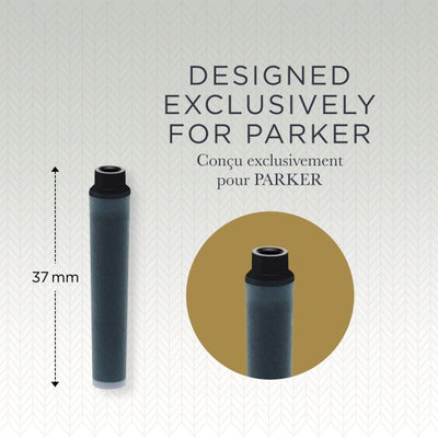 Parker Quink Ink Mini Fountain Pen Cartridges - Box of 6