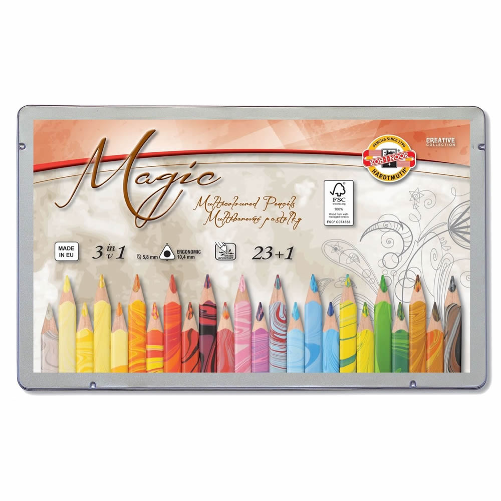 Koh-I-Noor Magical Pencils - Pack of 24 3408