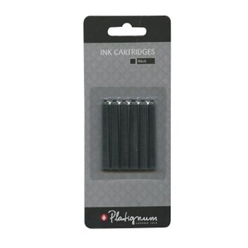 Platignum Ink Cartridges - Black Ink 6 Pack
