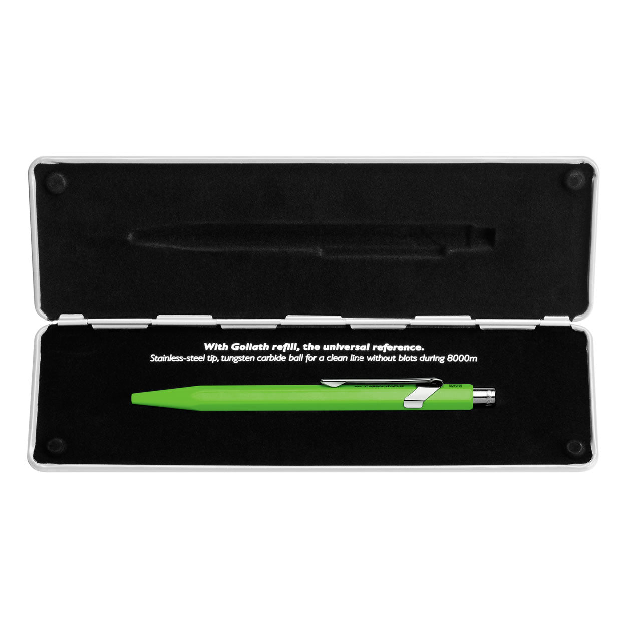 Caran D'Ache 849 Pop Line Fluo Green Ballpoint Pen