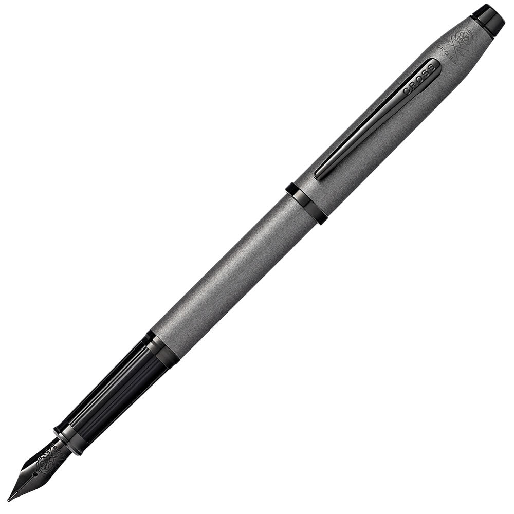 Cross Century II Gunmetal Grey Fountain Pen Executive Pens Direct