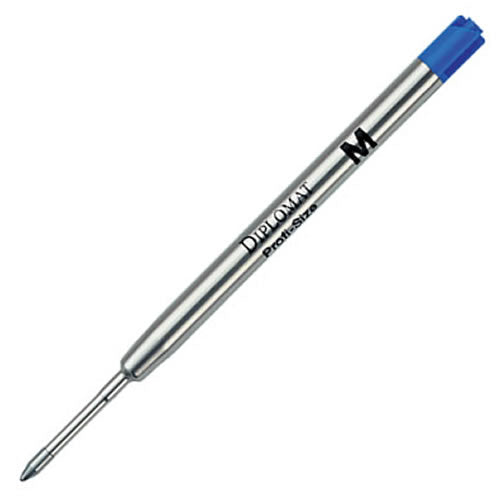 Diplomat Ballpoint Pen Refill - Broad Blue