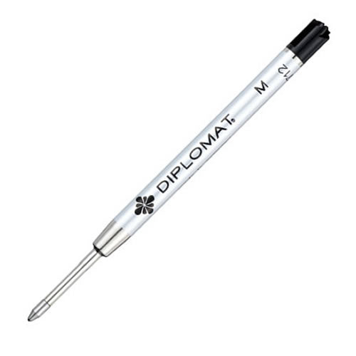 Diplomat Easy Flow Ballpoint Pen Refill - Black