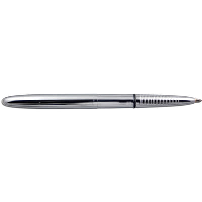 Fisher Space Bullet - Chrome Space Pen with Black Leather Pen Case
