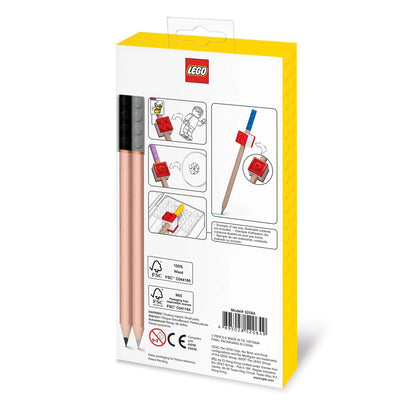 Lego 2.0 Colouring Pencils With Topper - Pack of 12