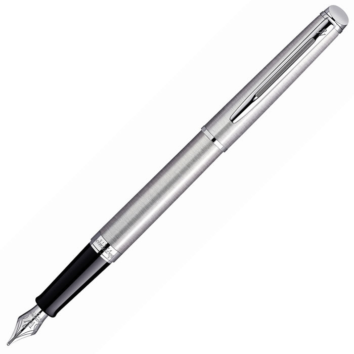 Waterman Hemisphere Fountain Pen - Stainless Steel Chrome Trim