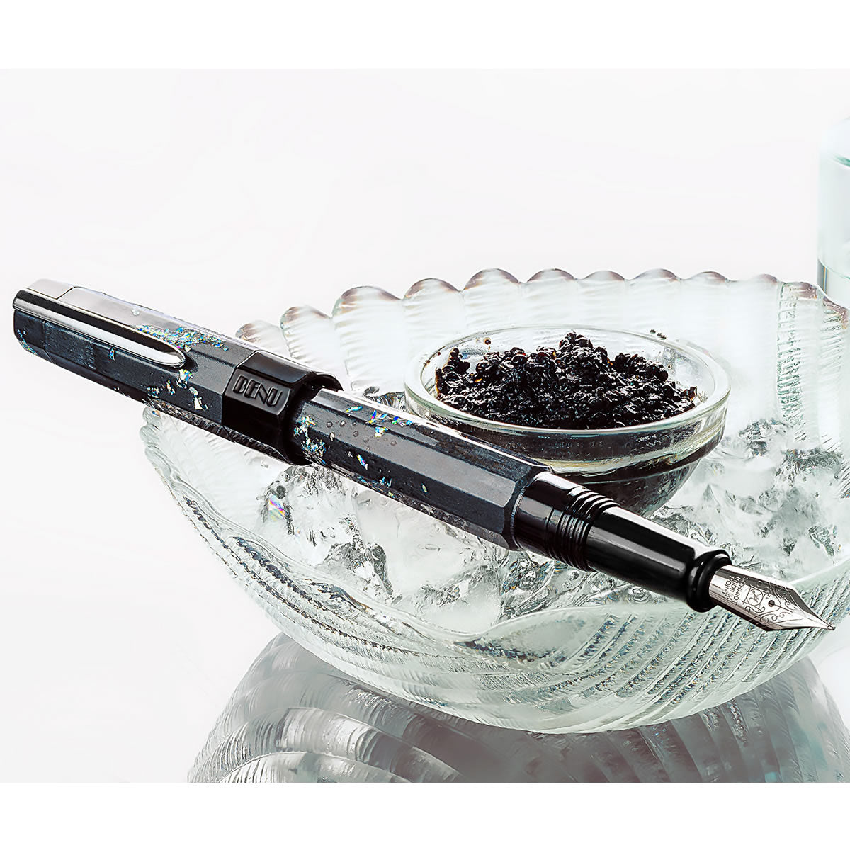 BENU Euphoria Collection Fountain Pen - Caviar
