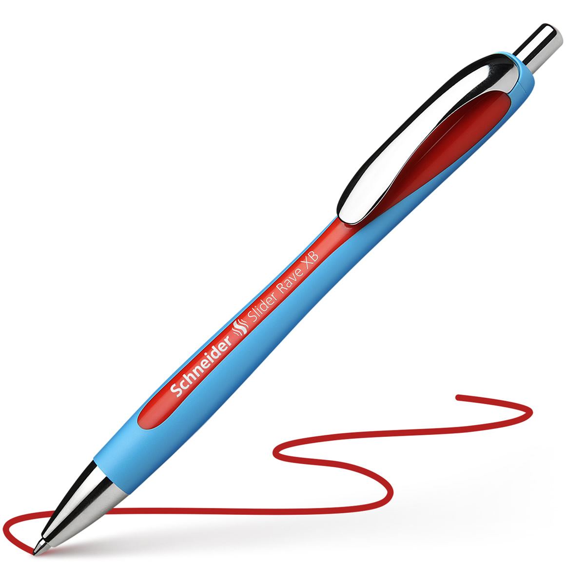 Schneider Slider Rave Red Ink Ballpoint Pen