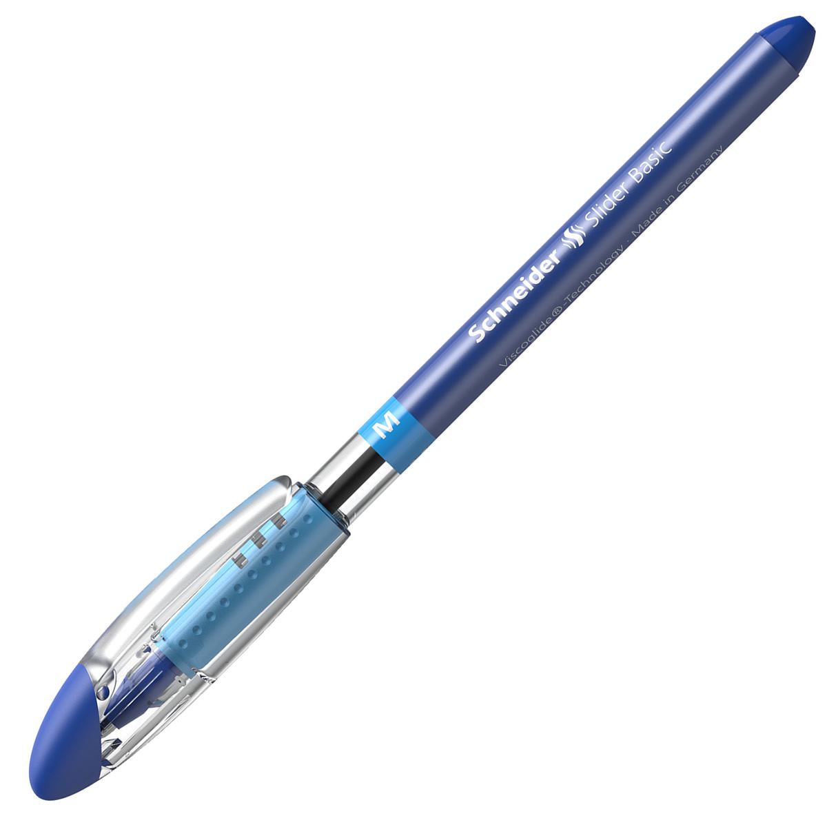 Schneider Slider Basic Blue Ink Ballpoint Pen