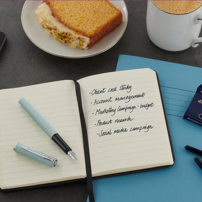 Pack of 6 Short International Waterman Fountain Pen Cartridges - Black