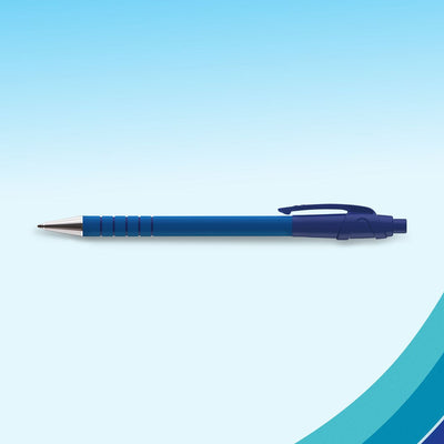 Paper Mate Flexgrip Ultra Retractable Ballpoint Pens - Blue Ink - Pack of 2