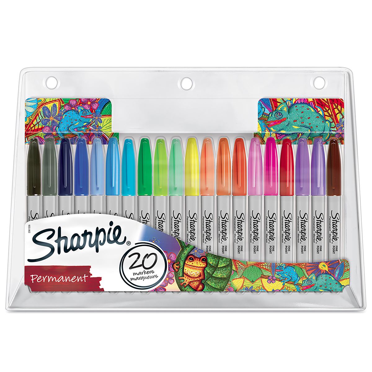 Sharpie Permanent Markers Assorted Exclusive Colours - Pack of 20