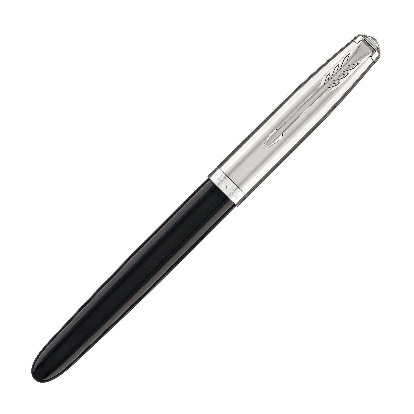 Parker 51 Core Black with Chrome Trim Fountain Pen
