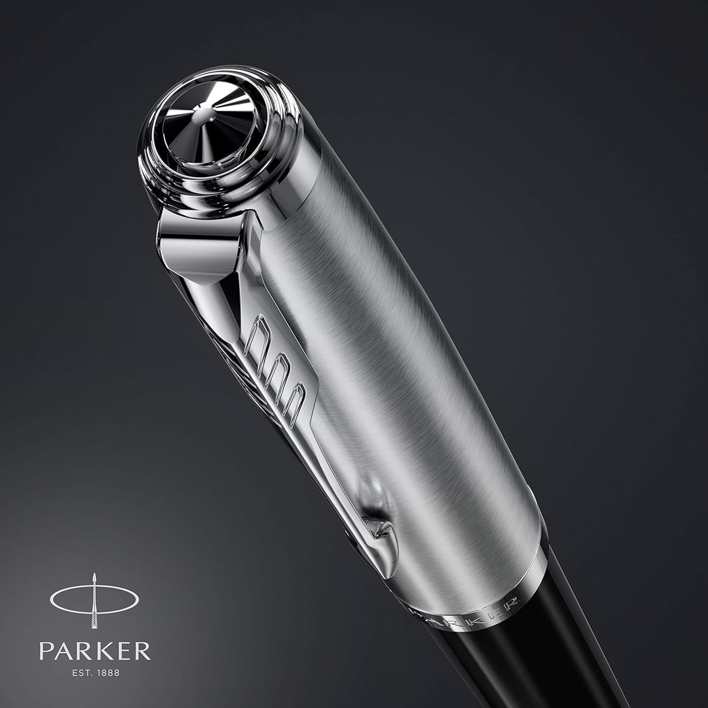 Parker 51 Core Black with Chrome Trim Fountain Pen