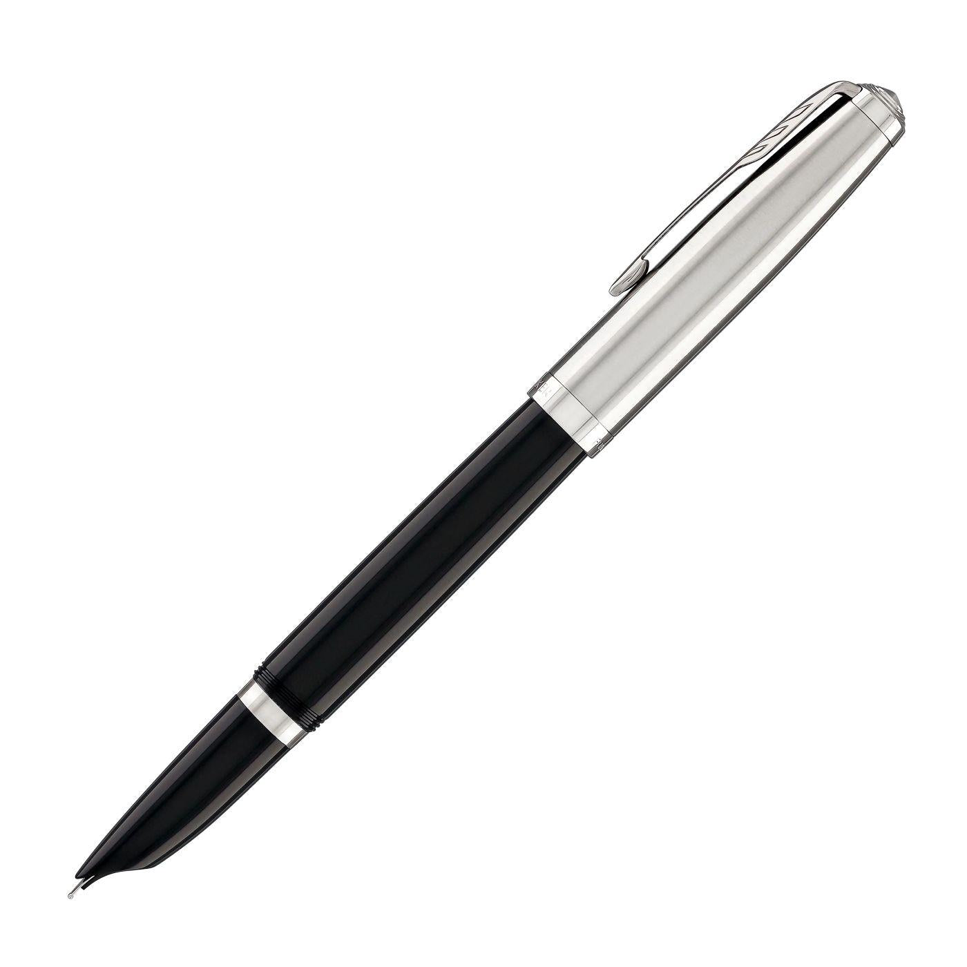 Parker 51 Core Black with Chrome Trim Fountain Pen