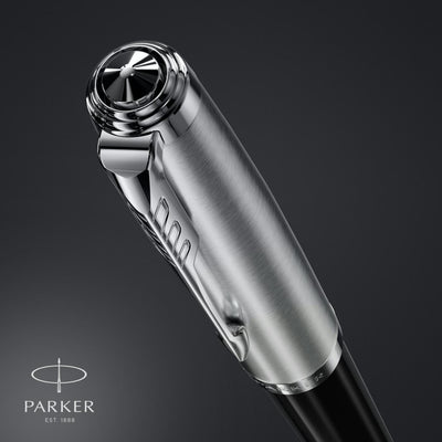 Parker 51 Core Black with Chrome Trim Fountain Pen
