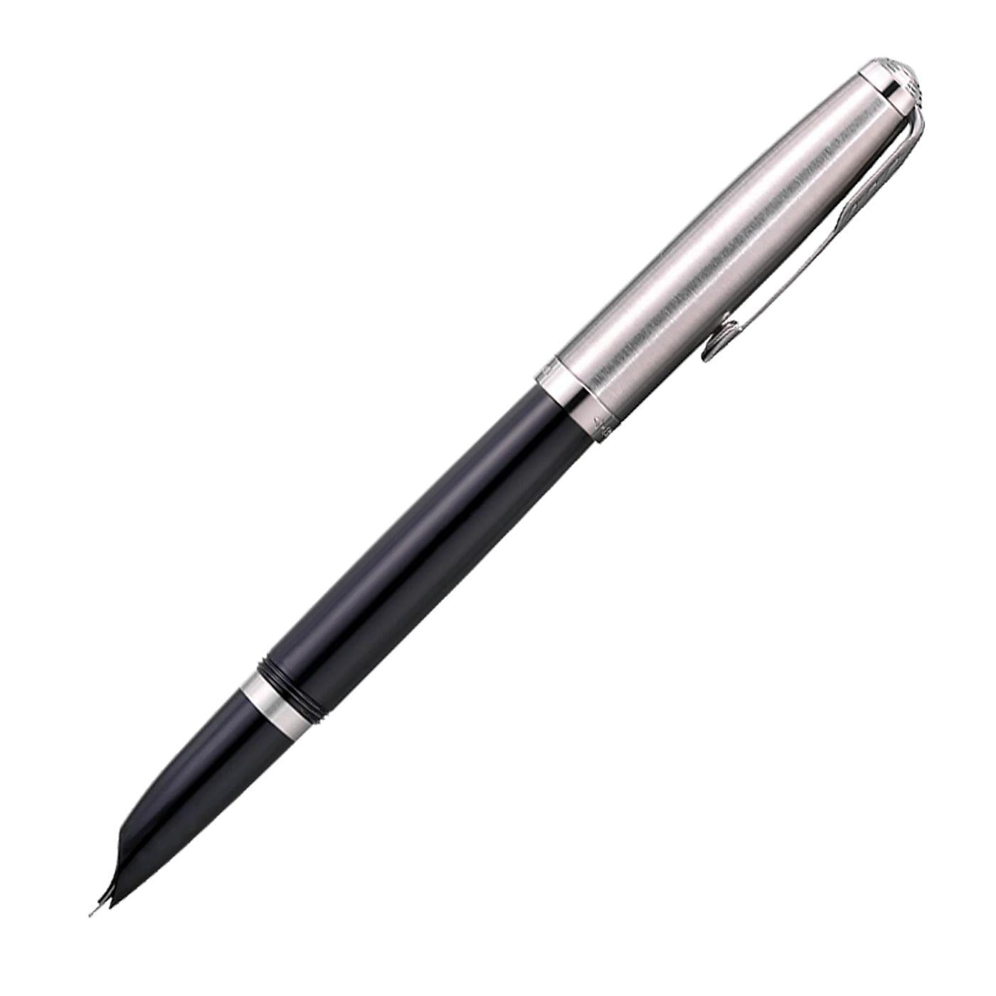Parker 51 Core Black with Chrome Trim Fountain Pen