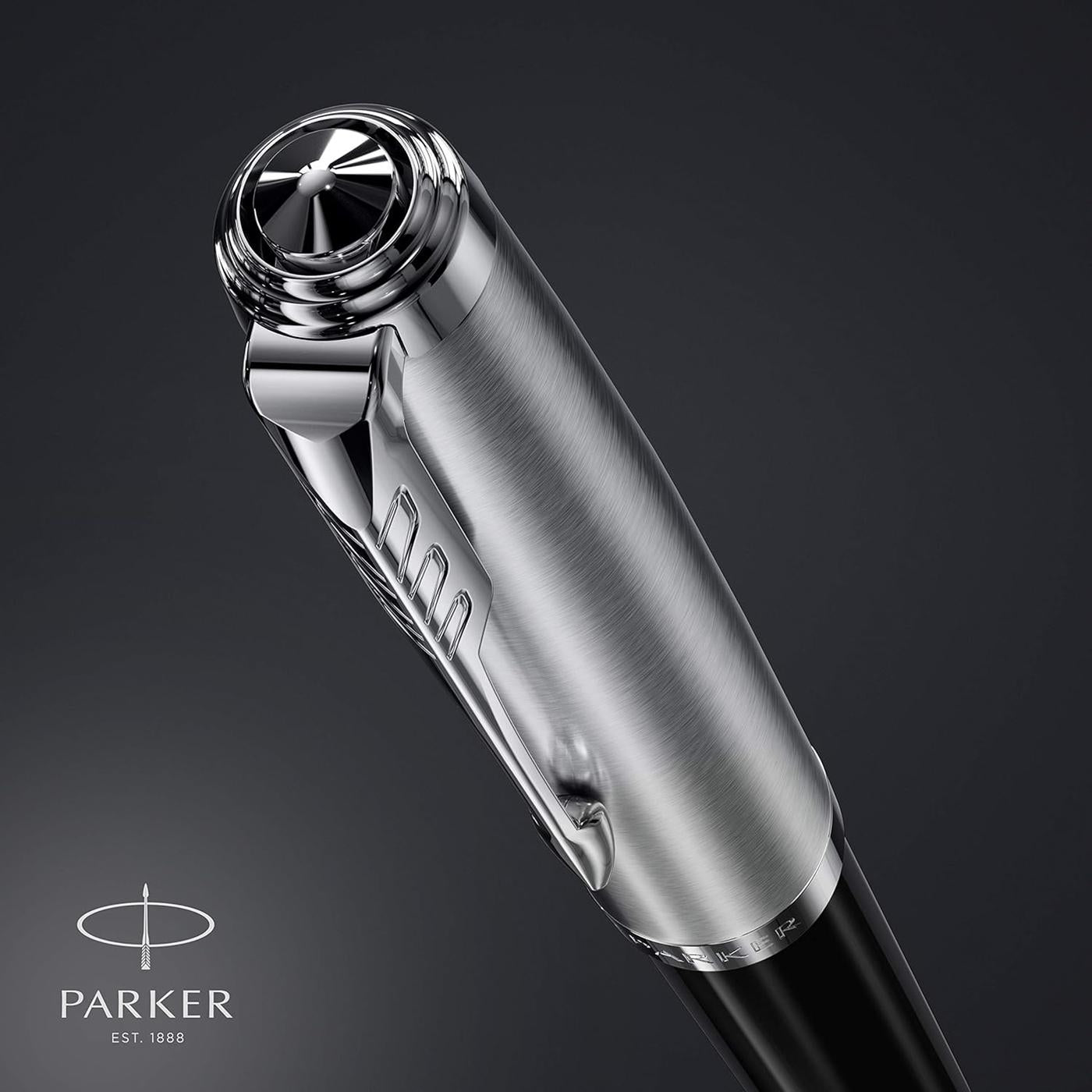 Parker 51 Black with Chrome Trim Ballpoint Pen