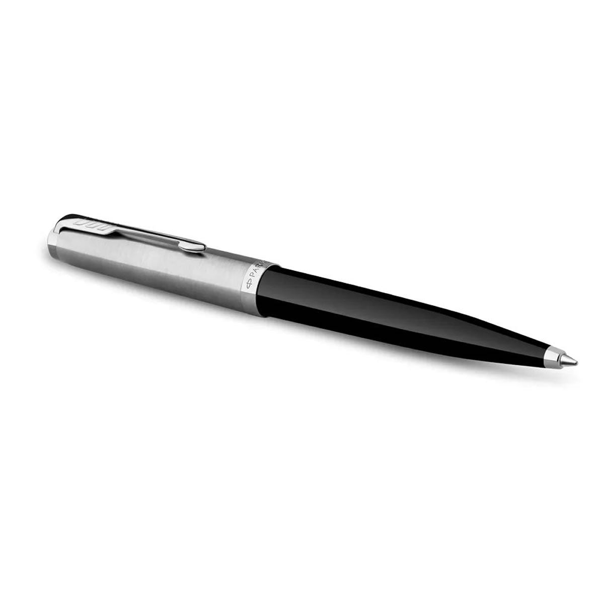 Parker 51 Black with Chrome Trim Ballpoint Pen