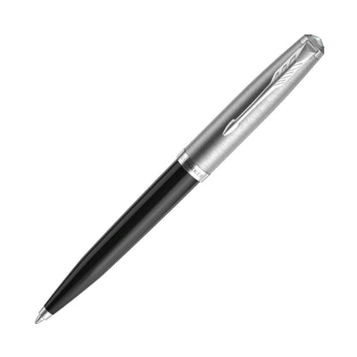 Parker 51 Black with Chrome Trim Ballpoint Pen