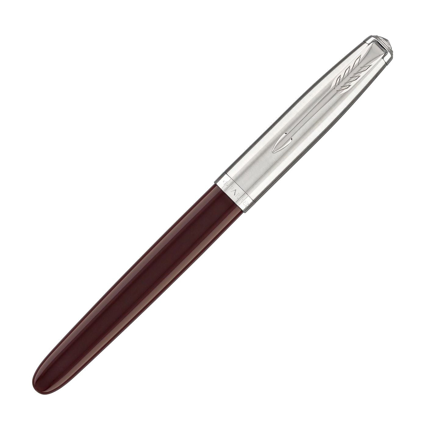 Parker 51 Burgundy with Chrome Trim Fountain Pen