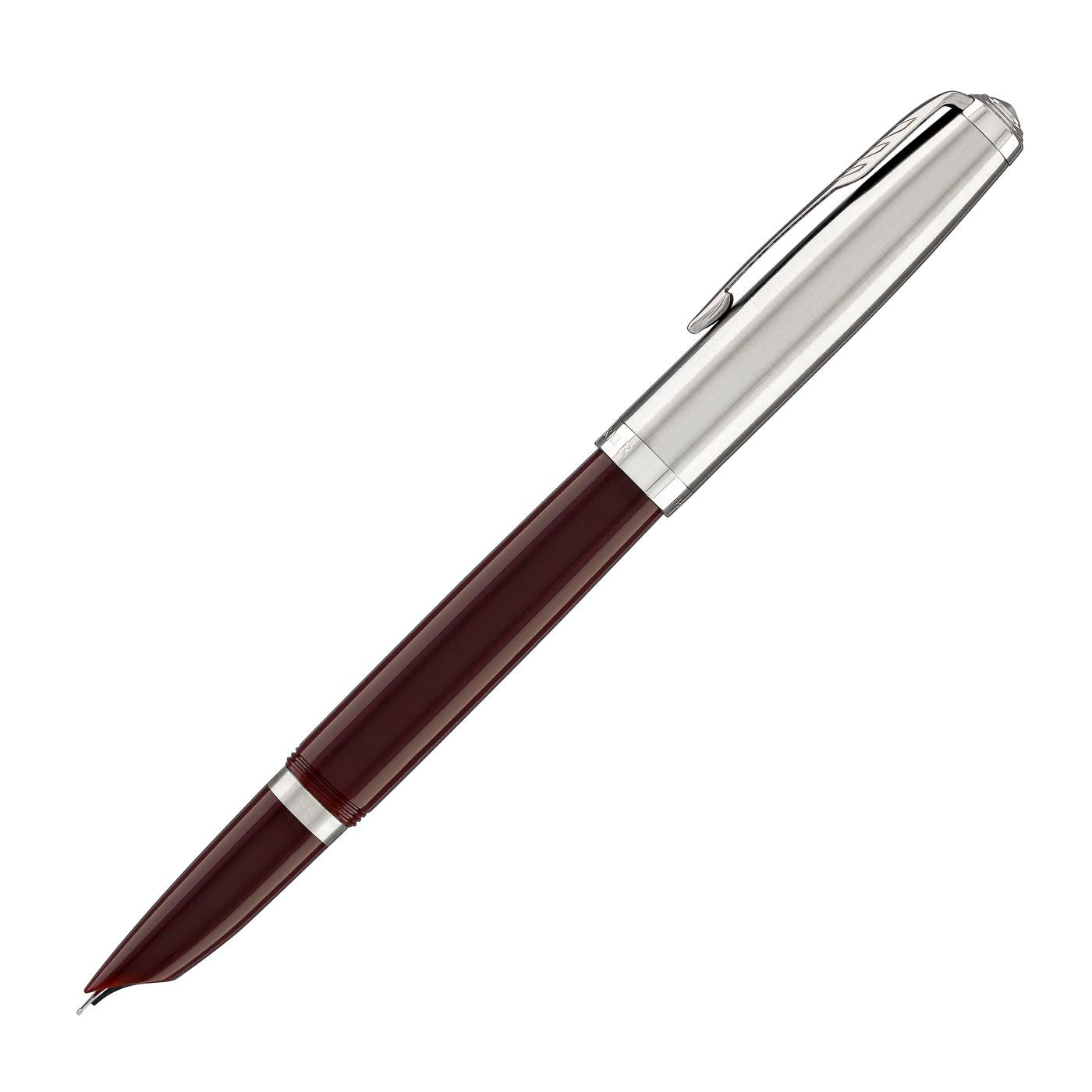 Parker 51 Burgundy with Chrome Trim Fountain Pen