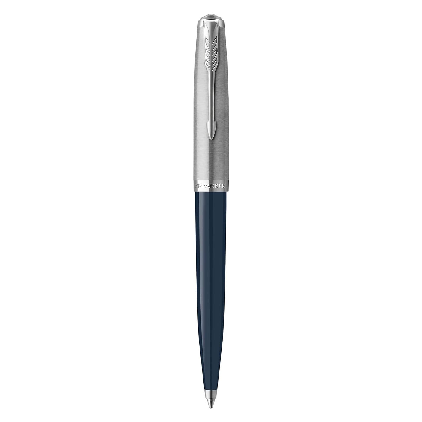 Parker 51 Midnight Blue with Chrome Trim Ballpoint Pen