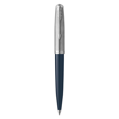 Parker 51 Midnight Blue with Chrome Trim Ballpoint Pen