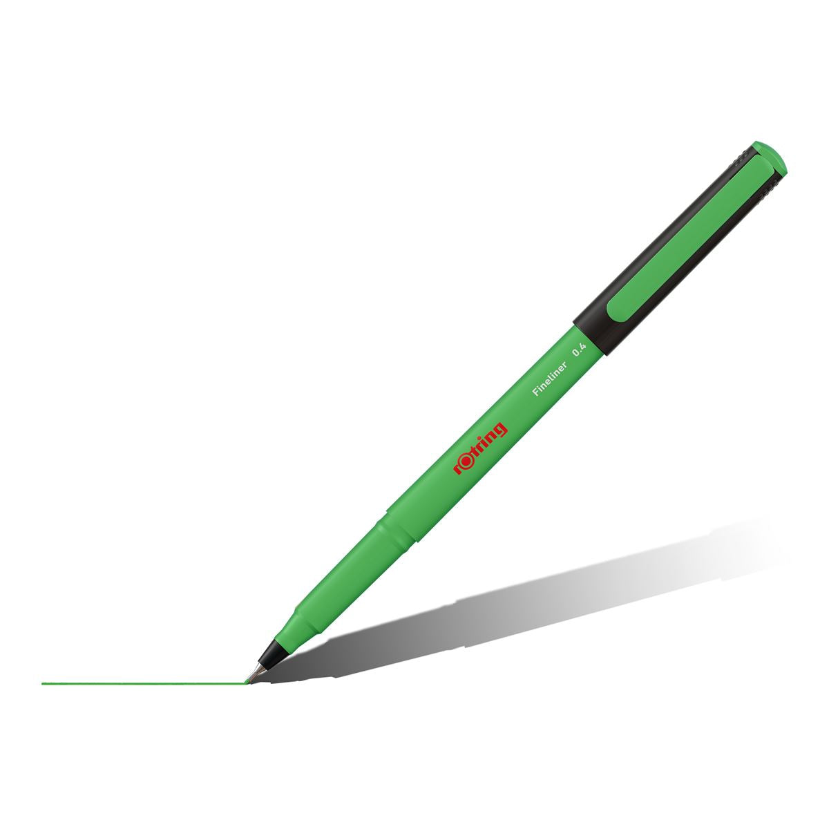 Rotring Liner Fineliner Pens 0.4 mm - Pack of 4