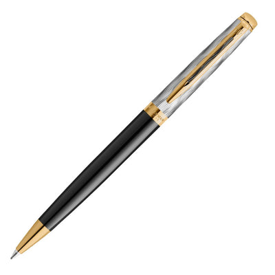Waterman Hemisphere Deluxe Black With Gold Trim Ballpoint Pen - Special Edition