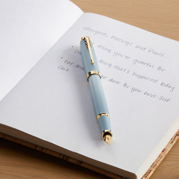 Parker IM Rituals Turquoise Green With Gold Trim Fountain Pen
