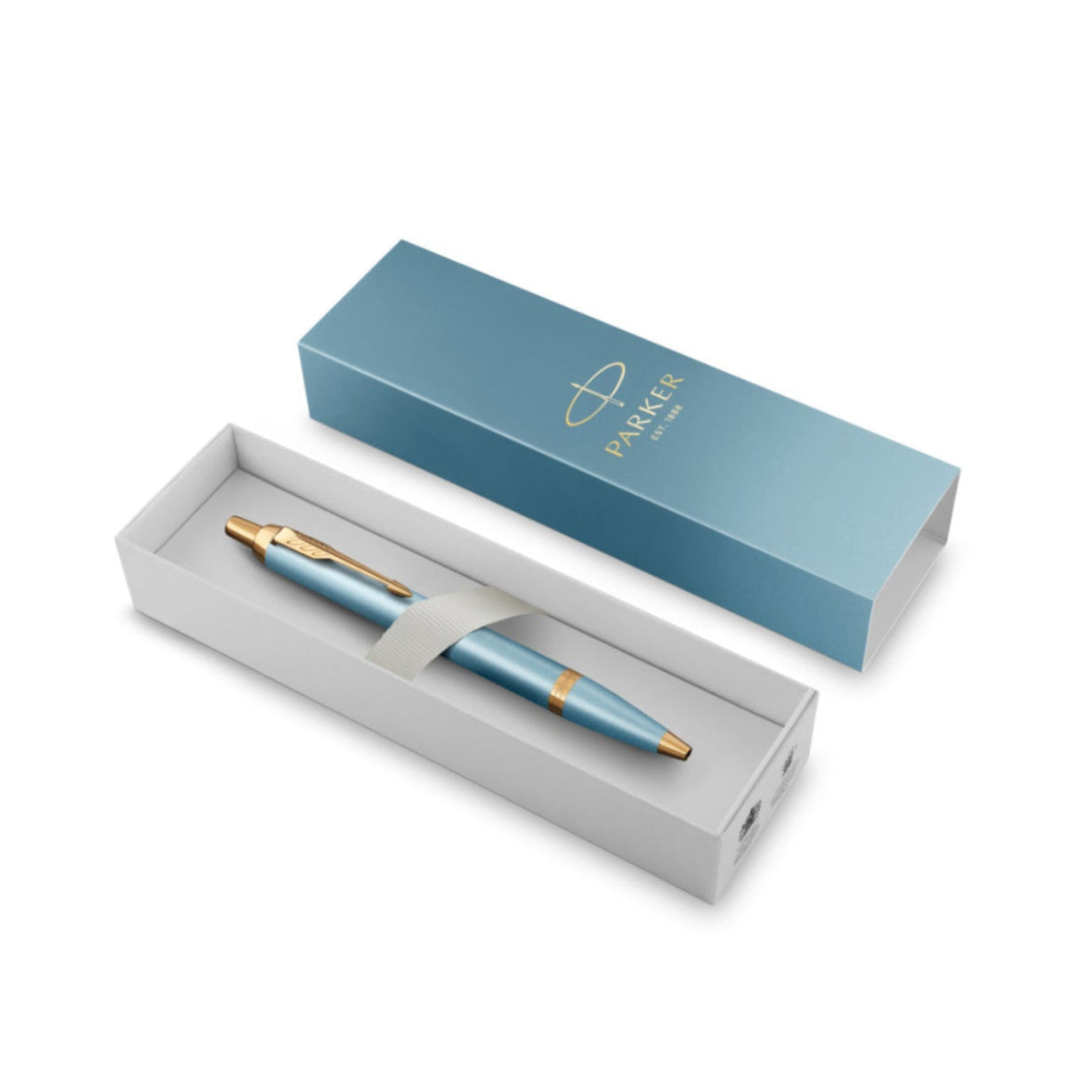 Parker IM Rituals Turquoise Green With Gold Trim Ballpoint Pen