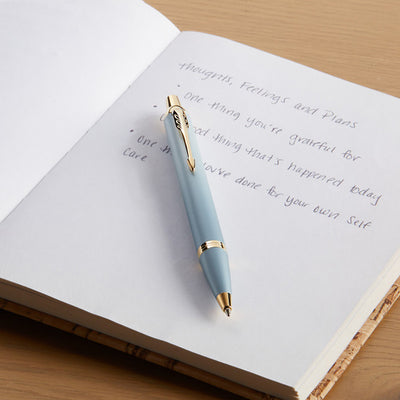 Parker IM Rituals Turquoise Green With Gold Trim Ballpoint Pen