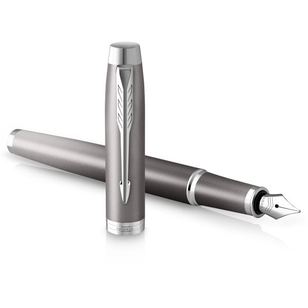 Parker IM Rituals Grey With Chrome Trim Fountain Pen