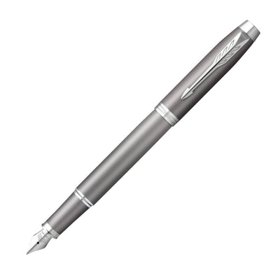 Parker IM Rituals Grey With Chrome Trim Fountain Pen