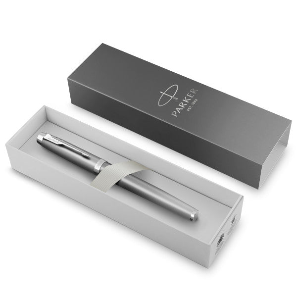 Parker IM Rituals Grey With Chrome Trim Rollerball Pen