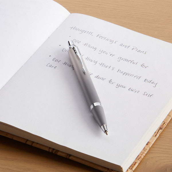 Parker IM Rituals Grey With Chrome Trim Ballpoint Pen