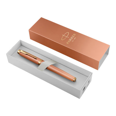 Parker IM Rituals Orange With Gold Trim Fountain Pen