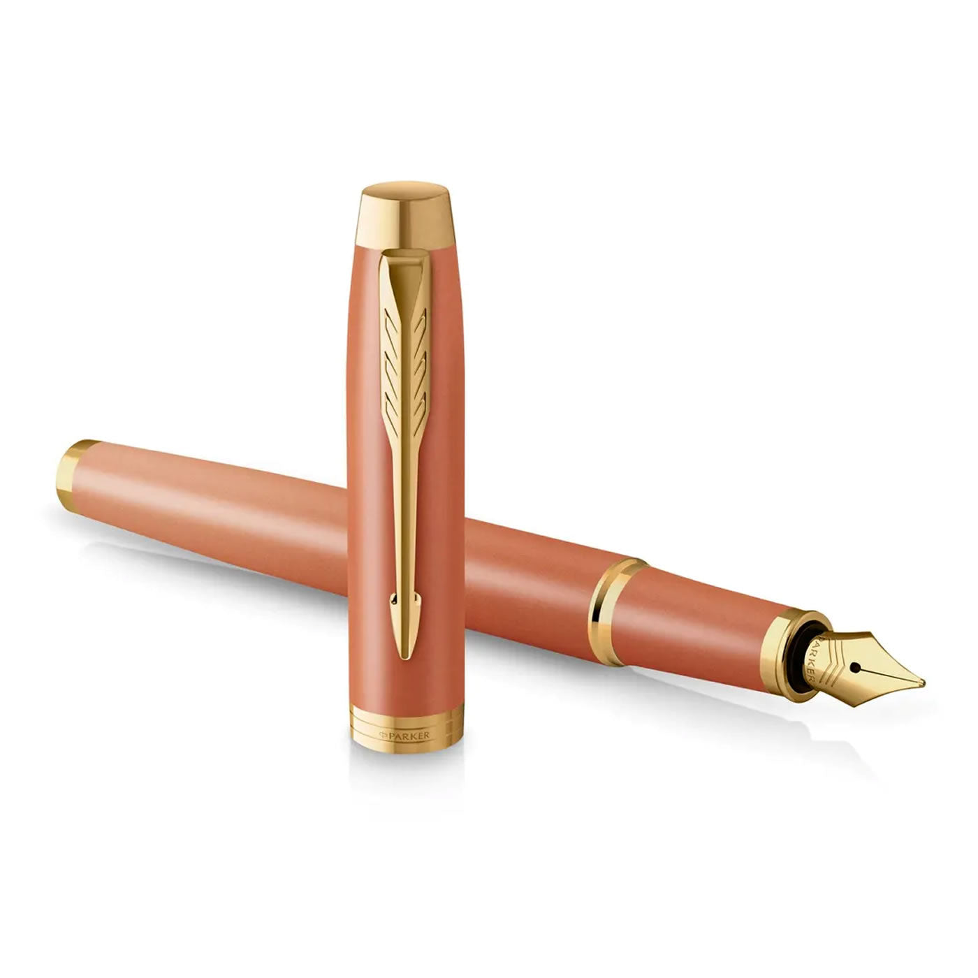 Parker IM Rituals Orange With Gold Trim Fountain Pen