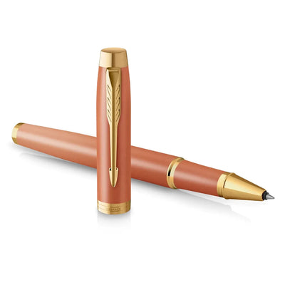 Parker IM Rituals Orange With Gold Trim Rollerball Pen