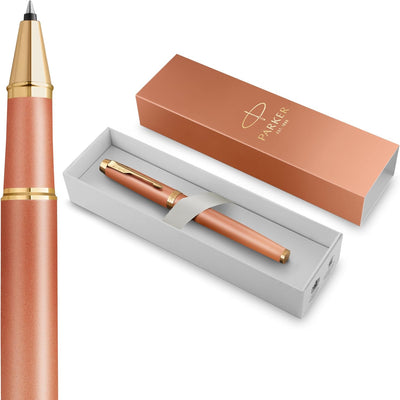Parker IM Rituals Orange With Gold Trim Rollerball Pen