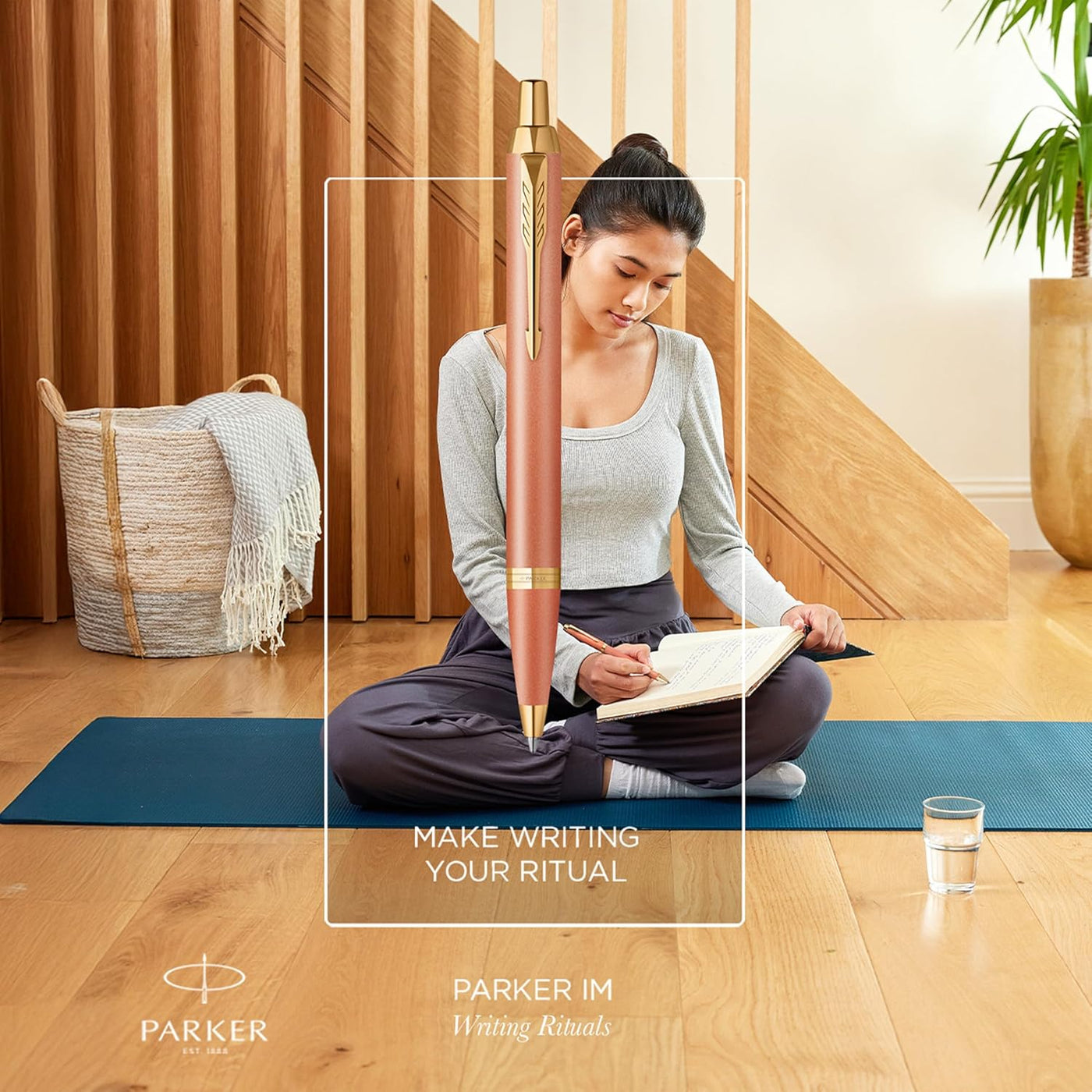 Parker IM Rituals Orange With Gold Trim Ballpoint Pen