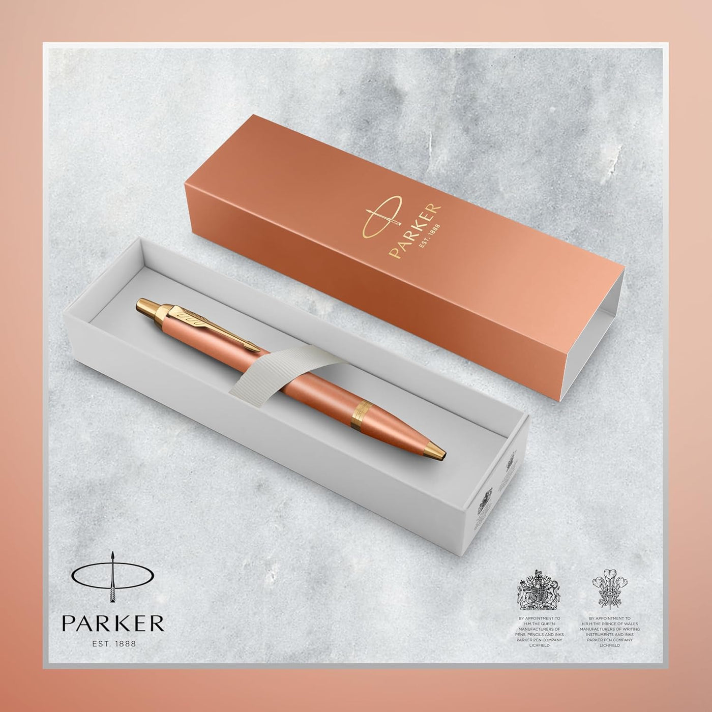 Parker IM Rituals Orange With Gold Trim Ballpoint Pen