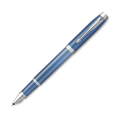 Parker IM Rituals Blue With Chrome Trim Rollerball Pen