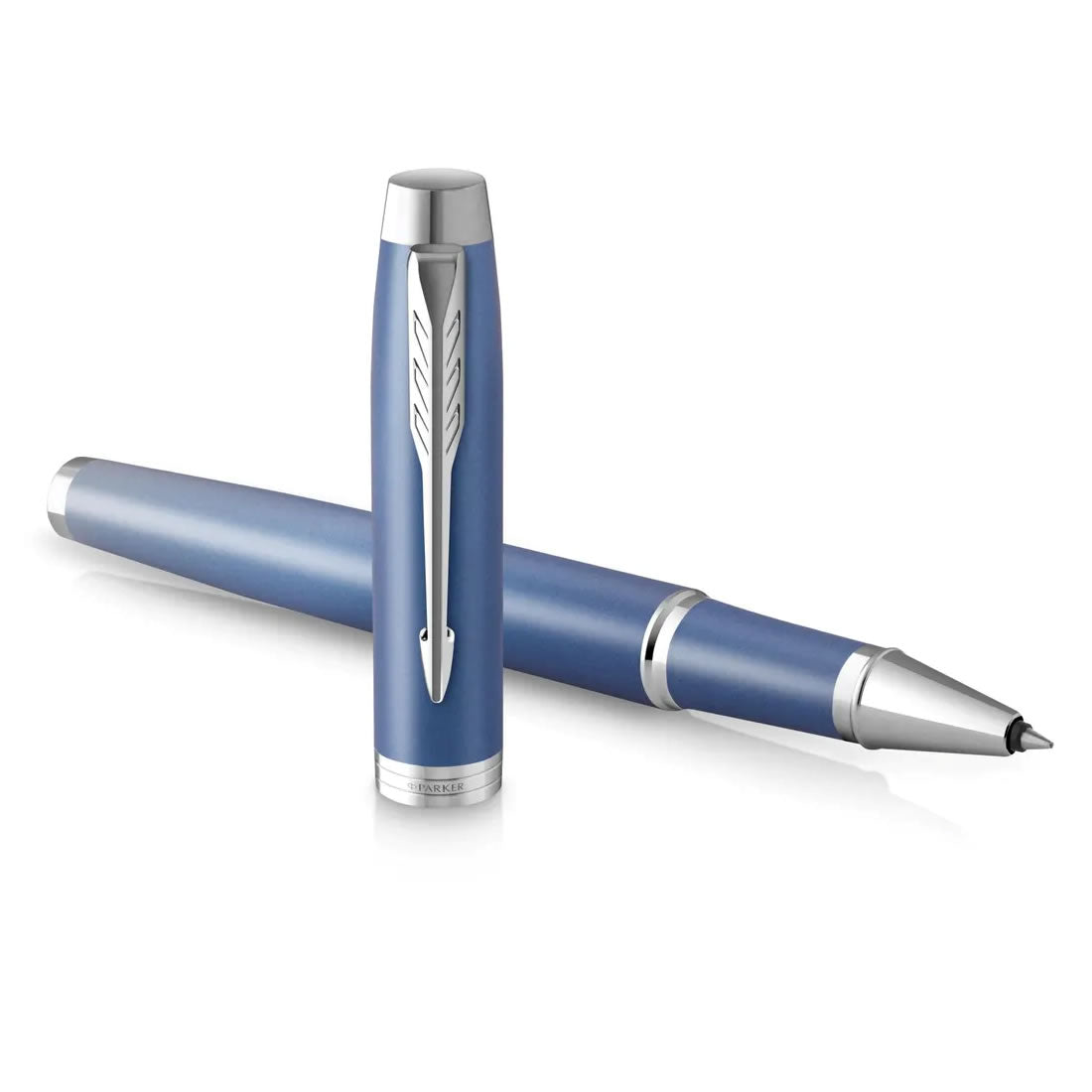 Parker IM Rituals Blue With Chrome Trim Rollerball Pen
